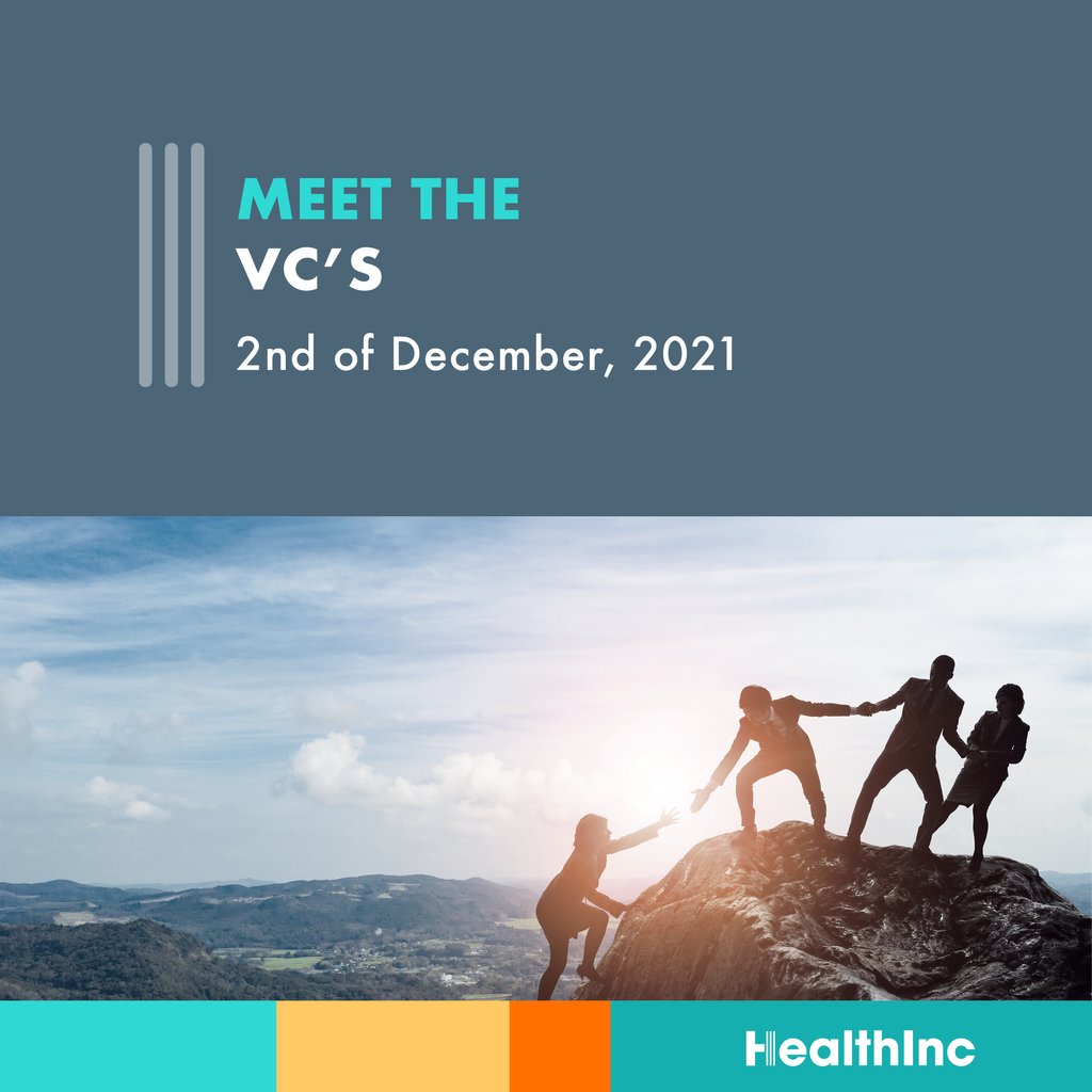 Last event of the year at HealthInc: Meet the VC.

This marks the last event before HealthInc startups engage in the great arena - Demo Day. One last time to pitch and receive feedback for all 13 founders, this is the day! Nothing out of the ordinary - best of luck as always 💪🚀