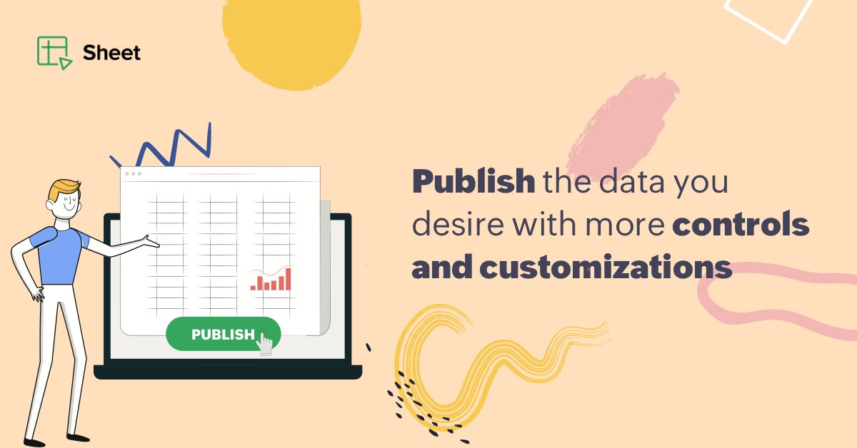 ZohoSheet's tweet image. Now, publish interactive sheets and ranges with an extensive range of control and customization options from #ZohoSheet. Sharing spreadsheets to a wider audience made hassle-free!

Read more: zcu.io/XjNf