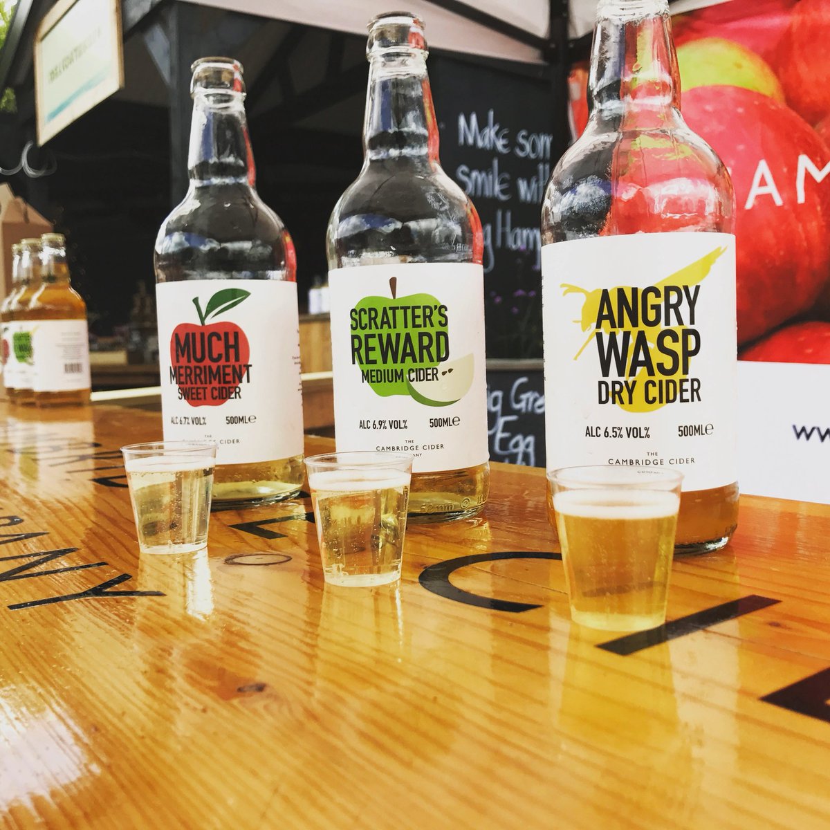 Our online shop is now open until midnight on Saturday. Once again we’ll be offering free local delivery (min spend and postcode dependent) and national delivery (min spend and delivery costs apply

thecambridgecidercompany.co.uk/collections

We will also be popping up in Bassingbourn on Saturday