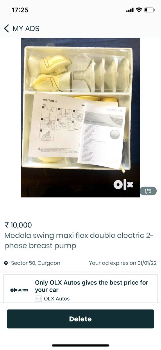 primeNumbered31's tweet photo. @OLX_India please provide a valid reason for not able to post my ad : and please don’t say that because the ad title includes ‘breast pump’ it is being rejected.@OLX_India https://t.co/L6VhEHc4R8