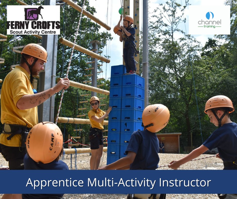 RECRUITING!

Ferny Crofts Scout Activity Centre <a href="/FernyCrofts/">Ferny Crofts Scout Activity Centre</a> currently has an exciting Apprenticeship opportunity starting in January 2022.

Find out more here: channeltraining.co.uk/ferny-croft/

#Apprenticeship #outdoorlearning #Apprentice