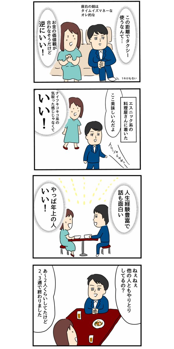 マッチングアプリで会った人のイメージがどんどん落ちていく話(前編) 