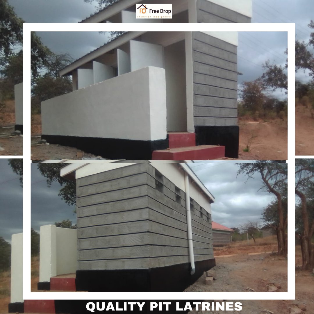 FreeDropLtd's tweet photo. For quality pit latrines whether at your
homestead or a public facility, call us on 0725609263
for more information.
https://t.co/avgCXgpKYb
#interiordesign #pitlatrineconstruction
#buildingandconstruction #civilengineeringworld https://t.co/ZLcyT8x3DL