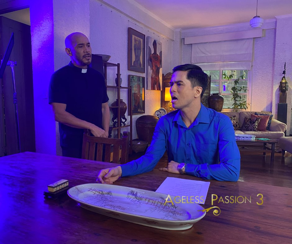 GMA_PA's tweet photo. LOOK: Behind-the-scenes of the BRAND NEW SONG featured in #AgelessPassion3! 👀

Starring Topper Fabregas, Michael Williams, Lynn Sherman and Bart Guingona, be inspired by the life story of retired Chief Justice Artemio V. Panganiban this Sunday, December 5, 10 PM on GTV! https://t.co/T1avhFVGvZ