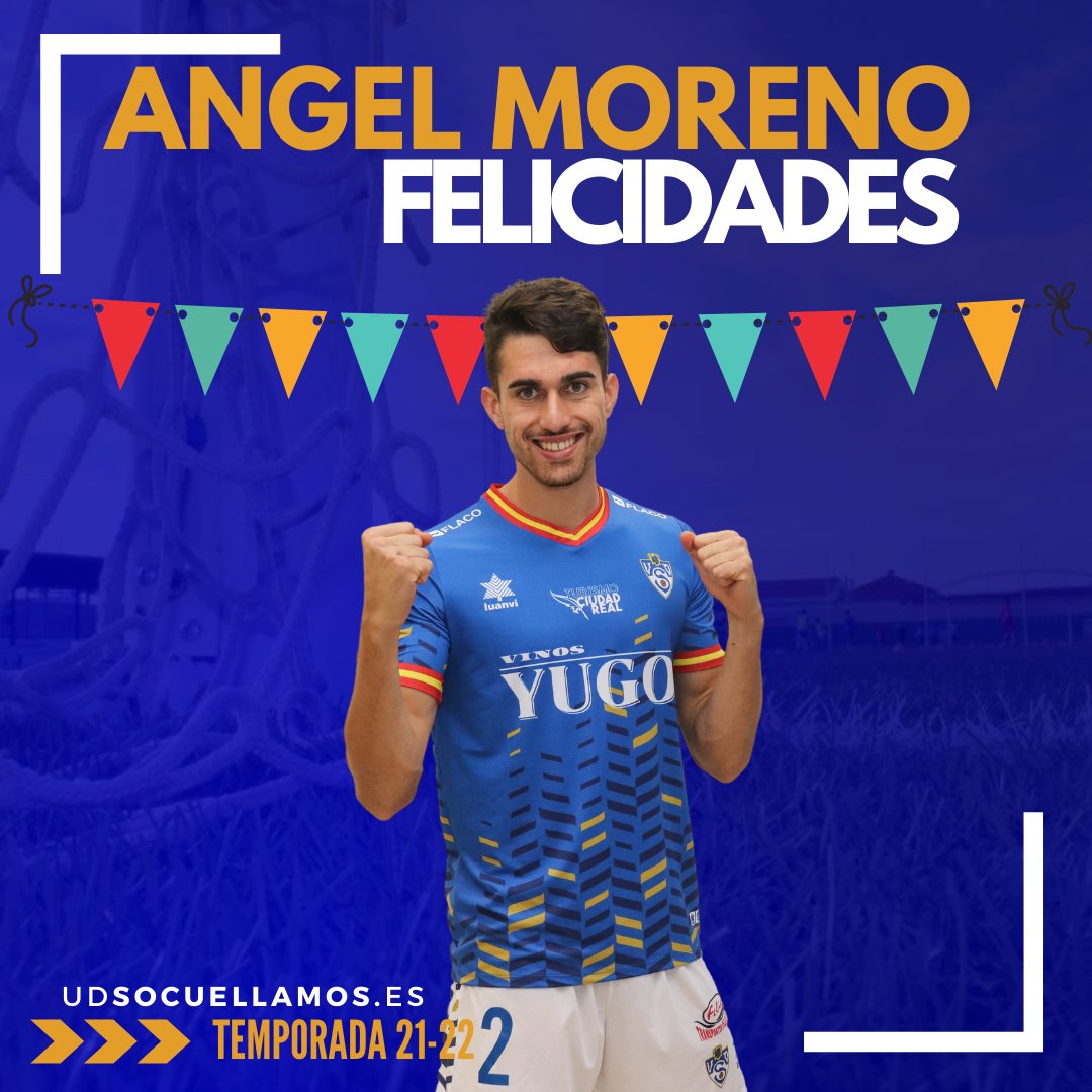 📣 Hoy nos toca celebración. Nuestro jugador, <a href="/angelmorrr/">Ángel Moreno</a> cumple años.

🎉 ¡Pasa un gran día, Ángel!
