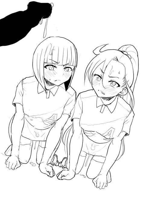 【R-18注意】あすか先輩ペニス勝負!
コーチをどちらが満足させられるのか勝負よ! 