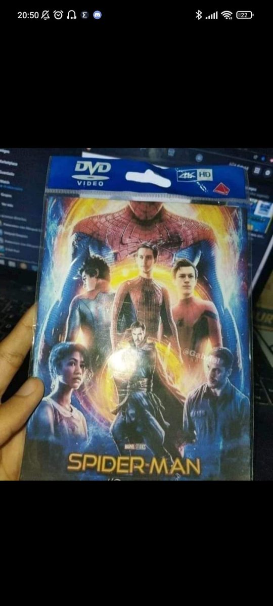 oque27's tweet photo. @AlexandreMaull Comprei o homiranha que nem lançou, 4K HD https://t.co/lwKHFwTXCn