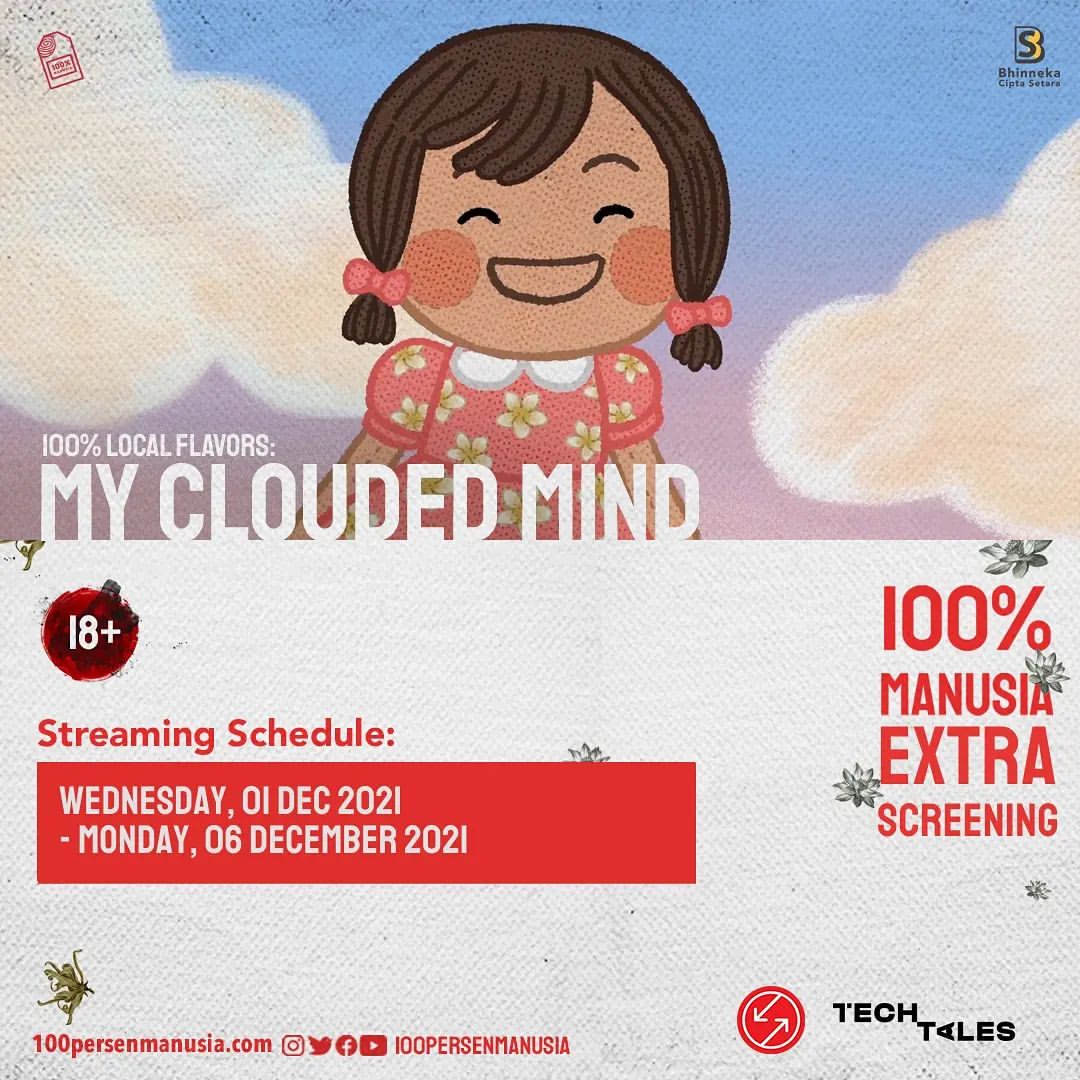 100prsenmanusia's tweet photo. 100% Manusia Extra Screening: 100% LOCAL FLAVORS
Due to popular demand, 100% Local Flavors will be extended until 6 December 2021 with extra tickets for free of charge, in Indonesia! BOOK NOW in https://t.co/1WwIAfOY8P
#100pmff2021 #100persenmanusia #filmfestival #journey https://t.co/vAehYpkMy2