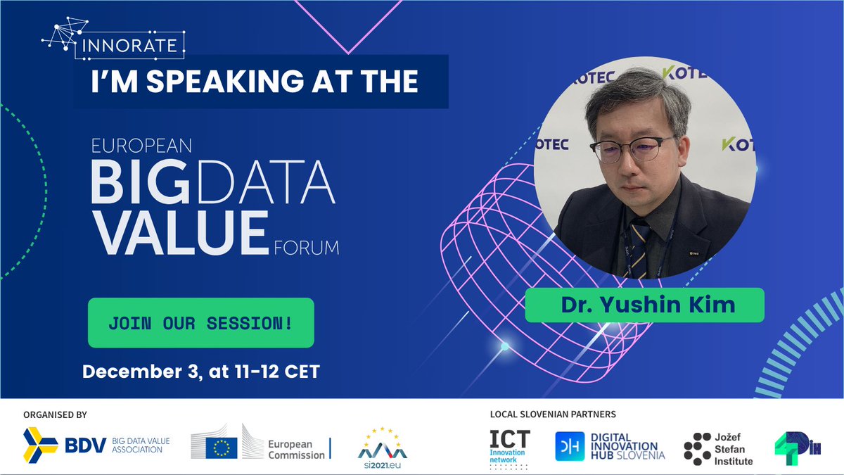 💡Also Dr. Yushin Kim from <a href="/innorateproject/">InnoRate Project</a> partner <a href="/TechKibo/">기술보증기금</a> will be speaking at #EBDVF21. 

His presentation will delve into the Korean Technology Rating System (KTRS), which inspired the InnoRate ITRS.

Don't miss the InnoRate session - register here ➡️ cutt.ly/3THSiZW