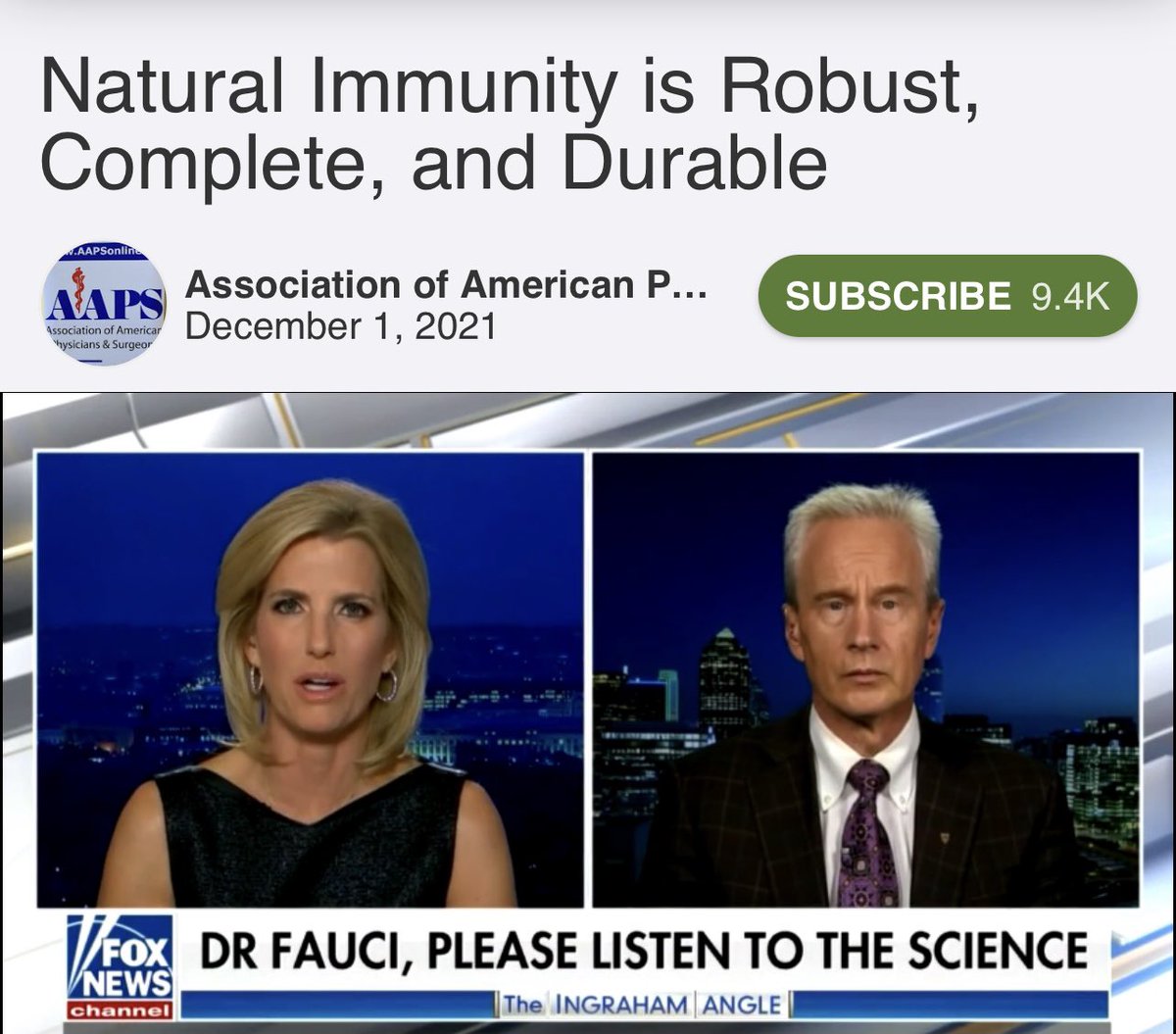 LouisaClary's tweet photo. 12/1 Dr. Peter McCullough speaks out as 
Fauci still is not recognizing what the NIH found...that natural immunity is equal or stronger than the vac. There are 135 studies on this. 
Video: https://t.co/TseKoFYjUX https://t.co/0BzIoXo8zS