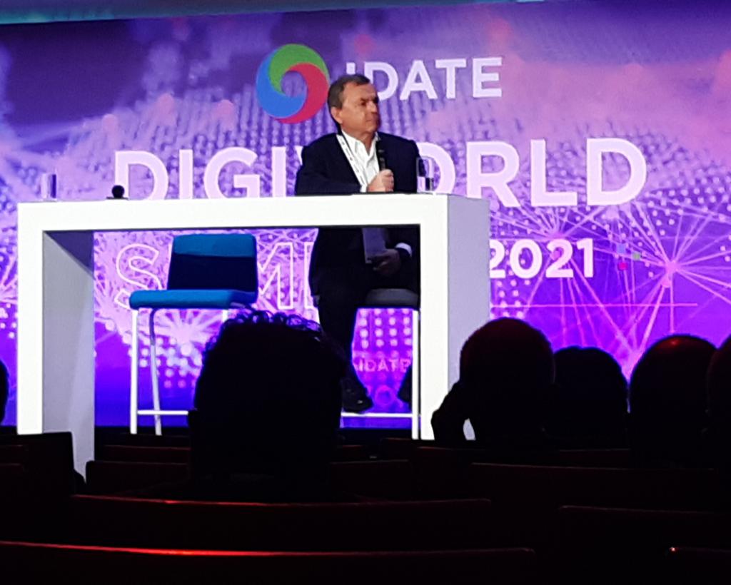 StephieChar's tweet photo. #DWS21 
@alainweill de @LEXPRESS au @IDATEDigiWorld Summit sur les tendances des médias vis à vis du digital: plurimédias, concentration et publicité digitale. https://t.co/YRuB2JmgOo