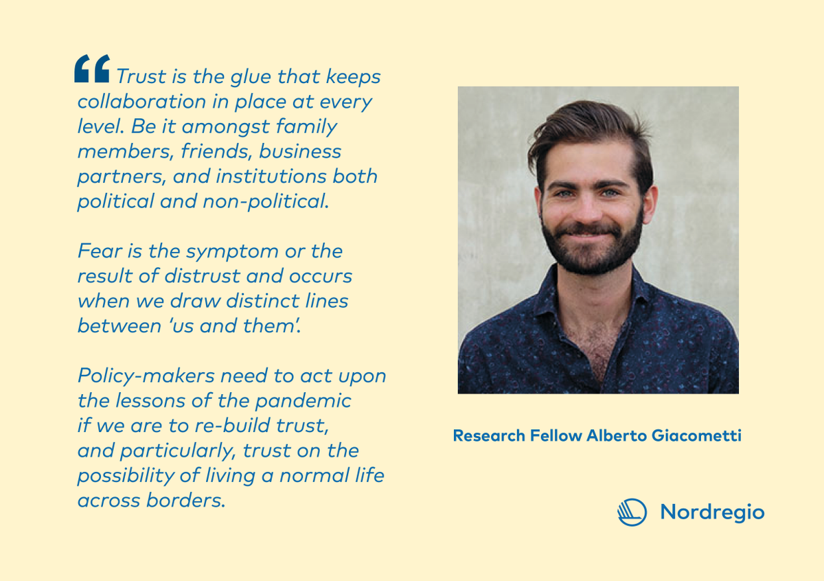 Nordregio's tweet photo. The pandemic has been a stress test for the #NordicRegion, as national measures challenged the basis of open borders and free movement. Nordregio published a new report, looking into the preparedness of the Nordic Region to jointly confront global crises: https://t.co/EnXzam4AaK https://t.co/z7iE1uqPLk