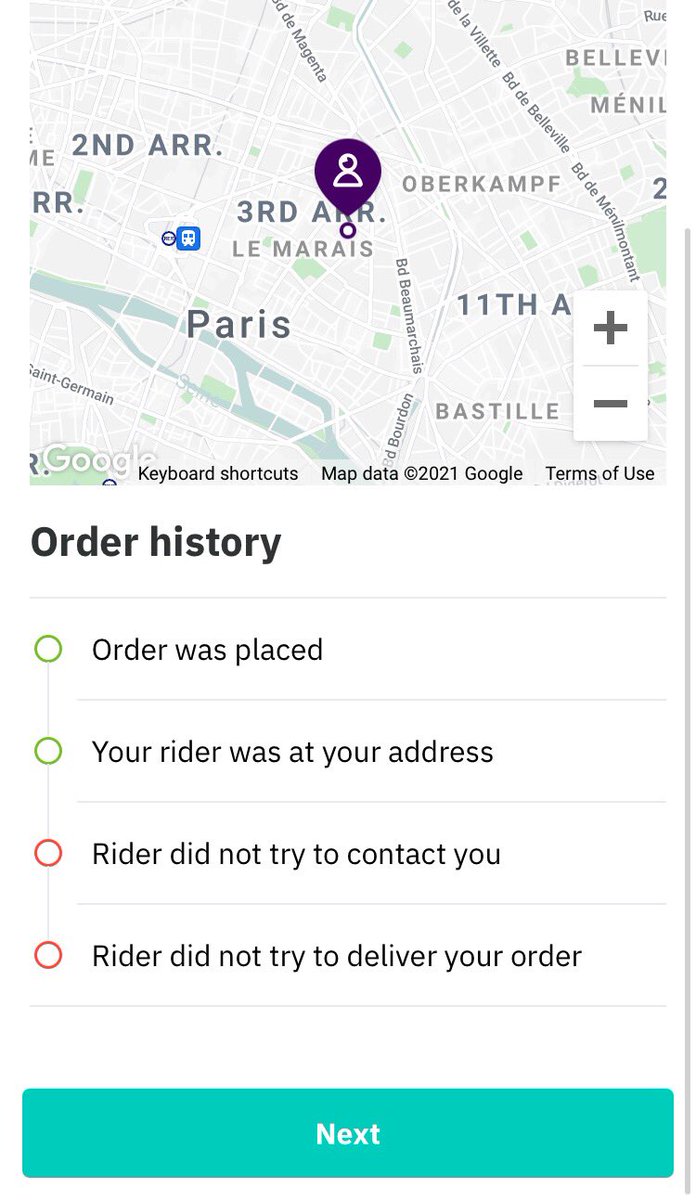 annabellerol's tweet photo. When @Deliveroo tells you to go F**** yourself https://t.co/UeJ6IyytpJ