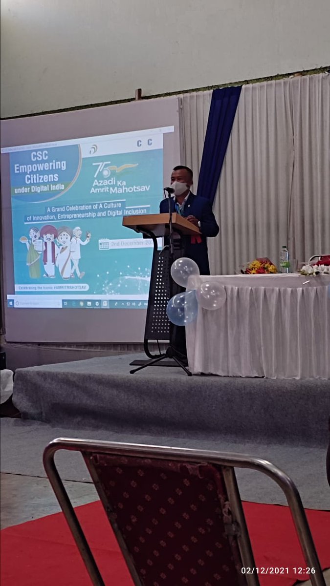 bkhongjoh's tweet photo. VLE Workshop conducted today at Meghalaya in the presence of Hon'bl IT&amp; C Minister Shri.Hamletson Dohling as chief guest ,IT Deptt Officials &amp;  CSC VLEs .Top Performing vles were also awarded.
#AzadiKaAmritMahotsav
@dintya15 @sanjaykrakesh @CSCegov_ @CMO_Meghalaya https://t.co/BvpCulHmdM