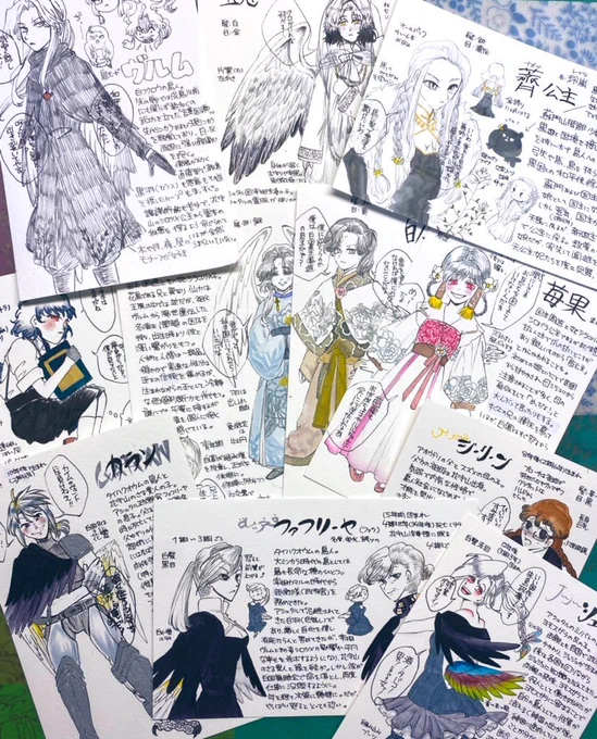 pixivFANBOXでポストカードにキャラシを描くを公開しました! https://t.co/7T4qjCvoix 

忍法ポストカードキャラシの術を解説しました。ね?簡単でしょ? 