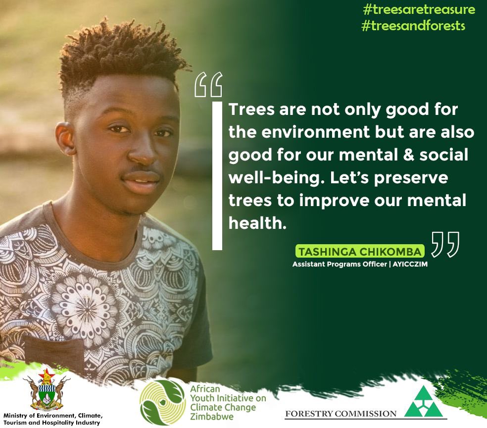 AyiccZim's tweet photo. 1️⃣ DAY TO ENTER IN THE TREES AND FORESTRY FACT CHALLENGE!

To enter :
1.Share a fact about Trees or Forests on Facebook or Twitter
2.Tag @ayccizim , @forestrycom1 &amp; @METHI_Zimbabwe in your post
3. Use #tressaretreasure #treesandforests https://t.co/lpARNl5zqV
