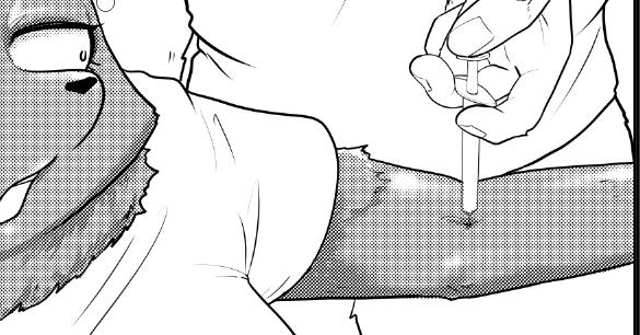 2作目も隙を見て執筆中‼️💉😫💦 