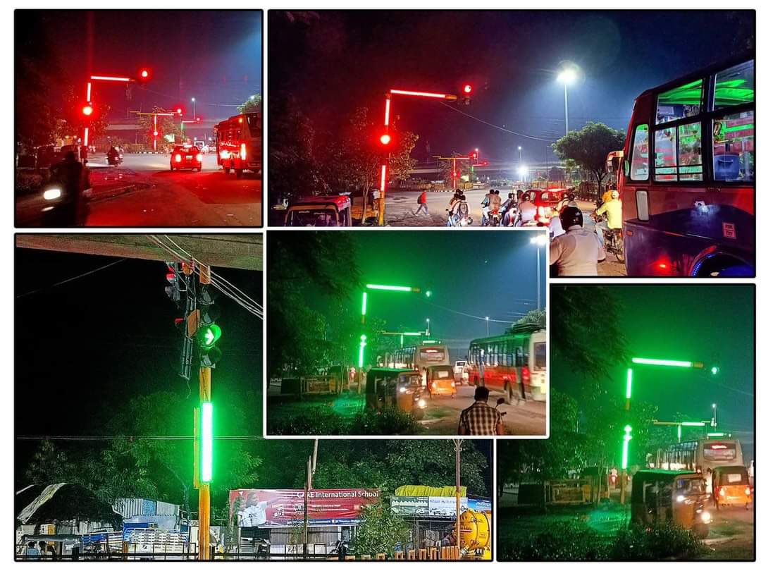 Sidvdart's tweet photo. Giving back to the community has been something that's been driving me from the start.🚀
When the opportunity came to create significant values in the lives of people, how could we not grab it?!🔥🚦🚥
.
#siddahmed #vdartinc #trichy #tamilnadu #trafficlights #safety https://t.co/JXCf87eoTV