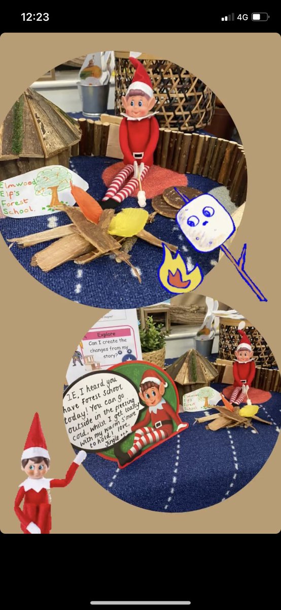 xMissWilliamson's tweet photo. Day 2! Jingle fancied a bit of @CHForestschool today! 🔥 🌲 https://t.co/vQItBkitiH