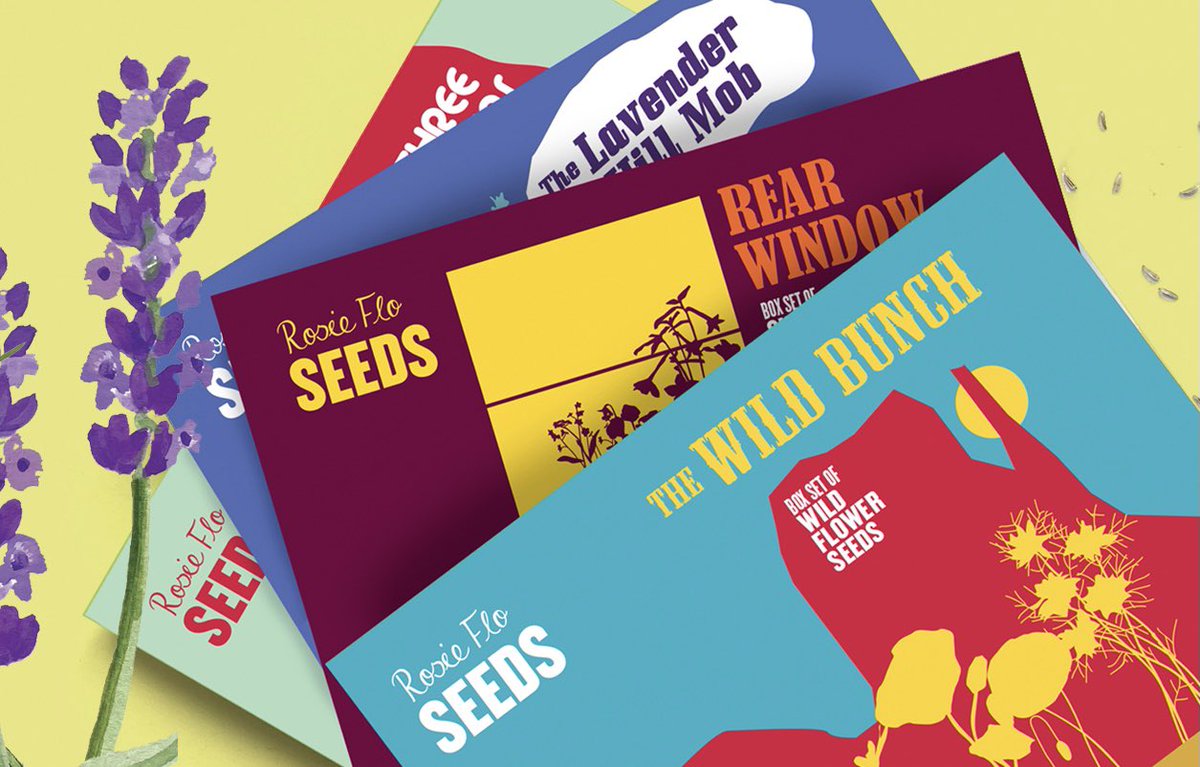 Our NEW Rosie Flo Seeds are now available! See link in bio #seeds #flowers #sustainable #film #rosieflo #tomato #sowing #giftsforgardners