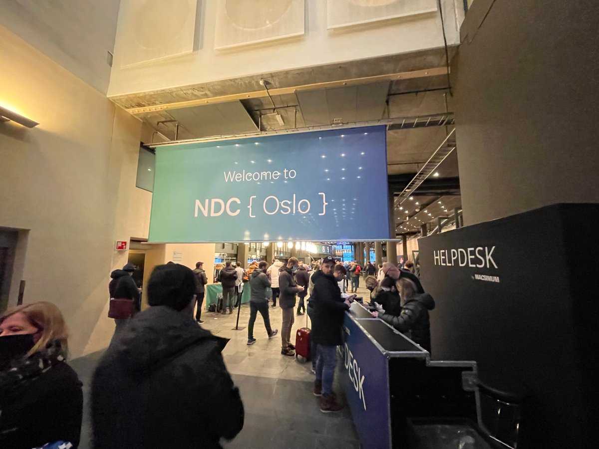 "Very insightful, awakening, and inspiring. Looking forward to implementing all the new stuff" says <a href="/MiroslavJaneski/">Miroslav Janeski</a> while in attendance at <a href="/NDC_Conferences/">NDC Conferences</a>. Check out his blog feed at info.nebb.com/blog/ndc-oslo-… #NDCOslo #IaaS #itsecurity #DEVCommunity