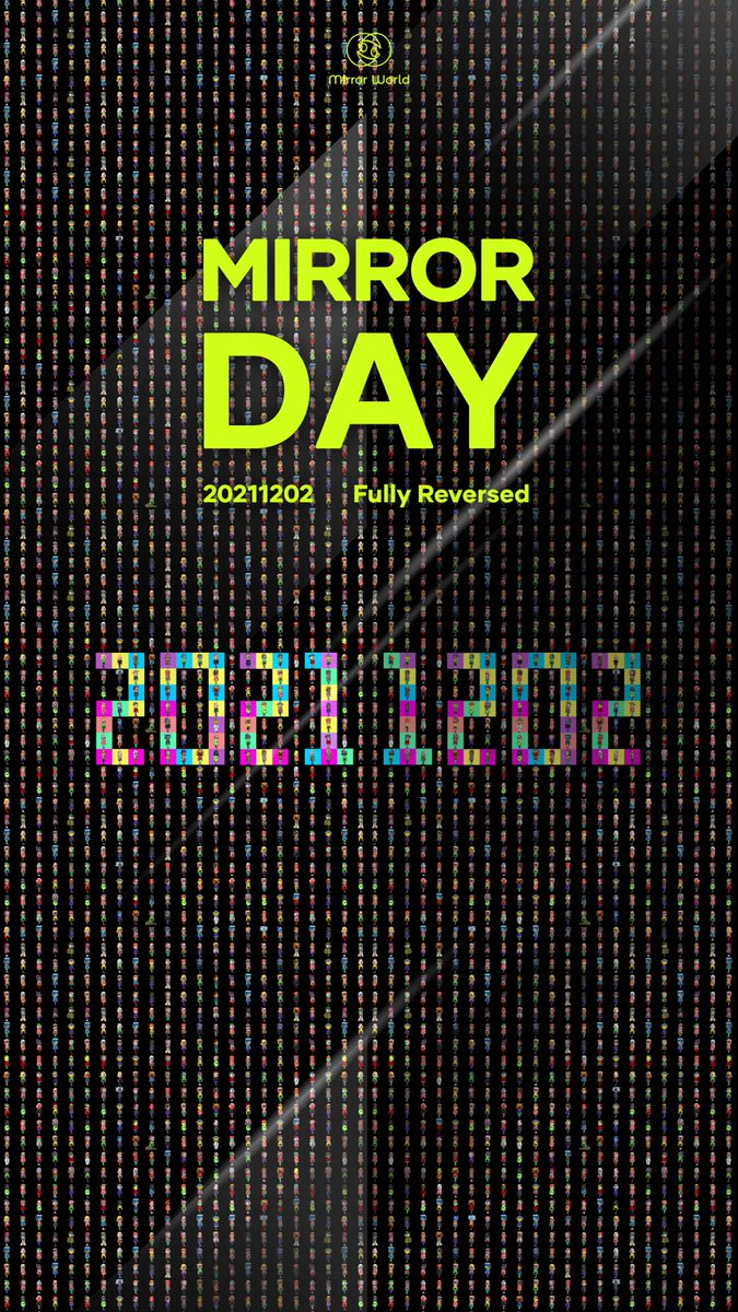 SonicSVM's tweet photo. 🎉Happy Mirror Day,Mirror Giveaway🎉

2021.1202 is the intersection of the Mirror World and the Real World

We will Giveaway 3 Mirrors ($1000)
✅Follow @joinmirrorworld 
✅RT &amp; Like
✅Tag 3 Friends
✅JOIN DISCORD &amp; say "Happy Mirror Day!" in #main - room: https://t.co/IcFkhpBtyL https://t.co/ZfXslk1ABR