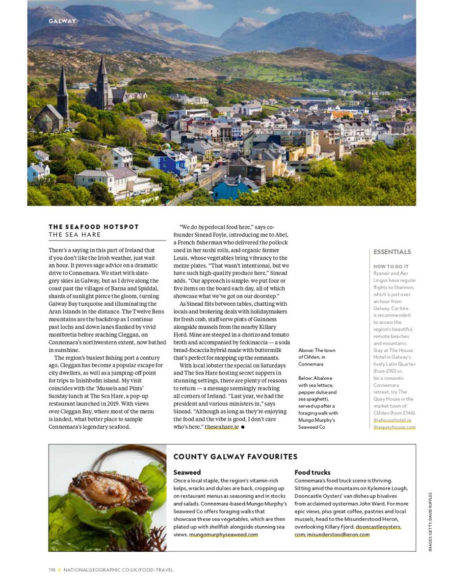 FoodPRIreland's tweet photo. Pioneering @AniarGalway is featured in this month's edition of National Geographic Traveller Food (UK).

@mistereatgalway @benaca @NatGeoUK 
#galwayireland #galway #galwayfood #irishfood #irishfoodie #galwaycity #aniar https://t.co/mb4L9CzoYi