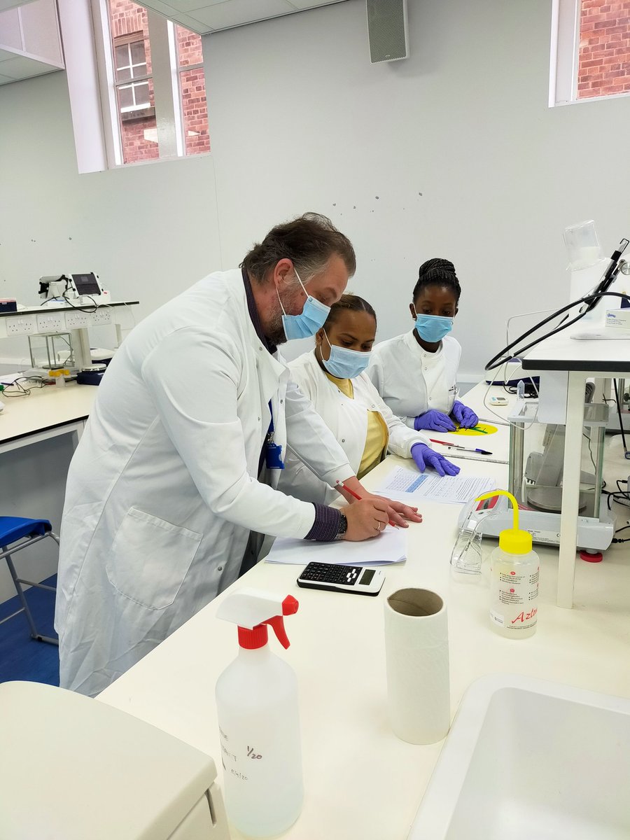 UoCMedSci's tweet photo. Our #MD4011 students completed their #Biochemistry enzyme kinetics practical this week. 

Thank you @dr_ikanakis @KristinaRandle5 and Dr Ioanna Myrtziou-Kanaki!

Looking forward to welcoming everyone back in the lab next year!

@uochester #CMSTechTeam #trustmeimabiochemist https://t.co/aRHUh52zri