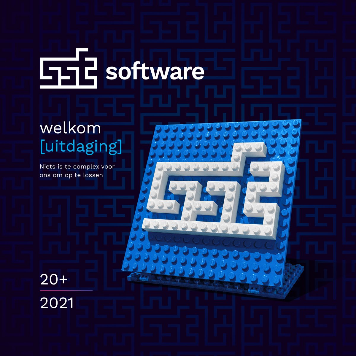 SST_Software's tweet photo. In 20 jaar zijn we uitgegroeid tot een team van software engineers waarvoor niets te complex is om op te lossen. Dit hebben we het afgelopen jaar visueel gemaakt middels onze nieuwe identiteit. Als lancering hebben we deze speciale collector's items ontwikkelt. https://t.co/KzTESZ79Qc