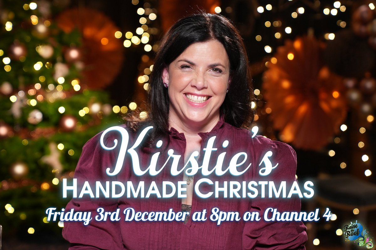 Kirstie’s Handmade Christmas is back with the best in gifts, wrapping, food, drink and more. All beautifully handmade, of course! Don’t you dare miss it. <a href="/Channel4/">Channel 4</a>, 8pm, TONIGHT @kirstiemallsopp #HandmadeChristmas <a href="/PhilSpencerTV/">Phil Spencer</a> <a href="/HeartandsoulSt/">Heart & Soul Studio</a> <a href="/shelinacooks/">Shelina Permalloo</a> @coinneachmac
