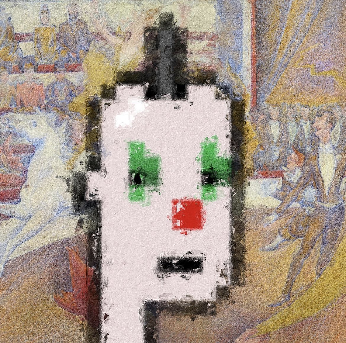 Today is Georges Seurat's 162nd Birthday. ✨🎨

This one is our homage to him ❤️ 

#nftcollector #NFTs #NFT #NFTcollection #NFTCommunity <a href="/MuseeOrsay/">Musée d'Orsay</a>