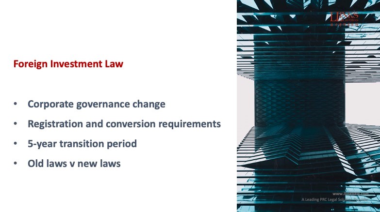#tradewithchina #chineselaw 
In the new #ForeignInvestment Law era, make sure you get ready for the changes during the transition period. We explain the old and new and help you cope: bit.ly/3DJmg9q, bit.ly/3kQsz2q