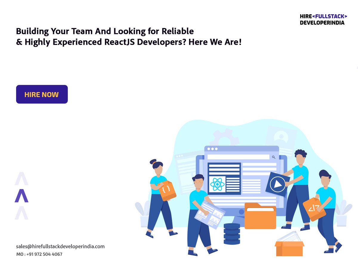 Searching for reliable #ReactJS Development Services? 

Hire our experts: bit.ly/3muDxvn

View our portfolio: bit.ly/3oIvWfb

#React #ReactNative #Frontend #tech #Technologies  #TechTrends