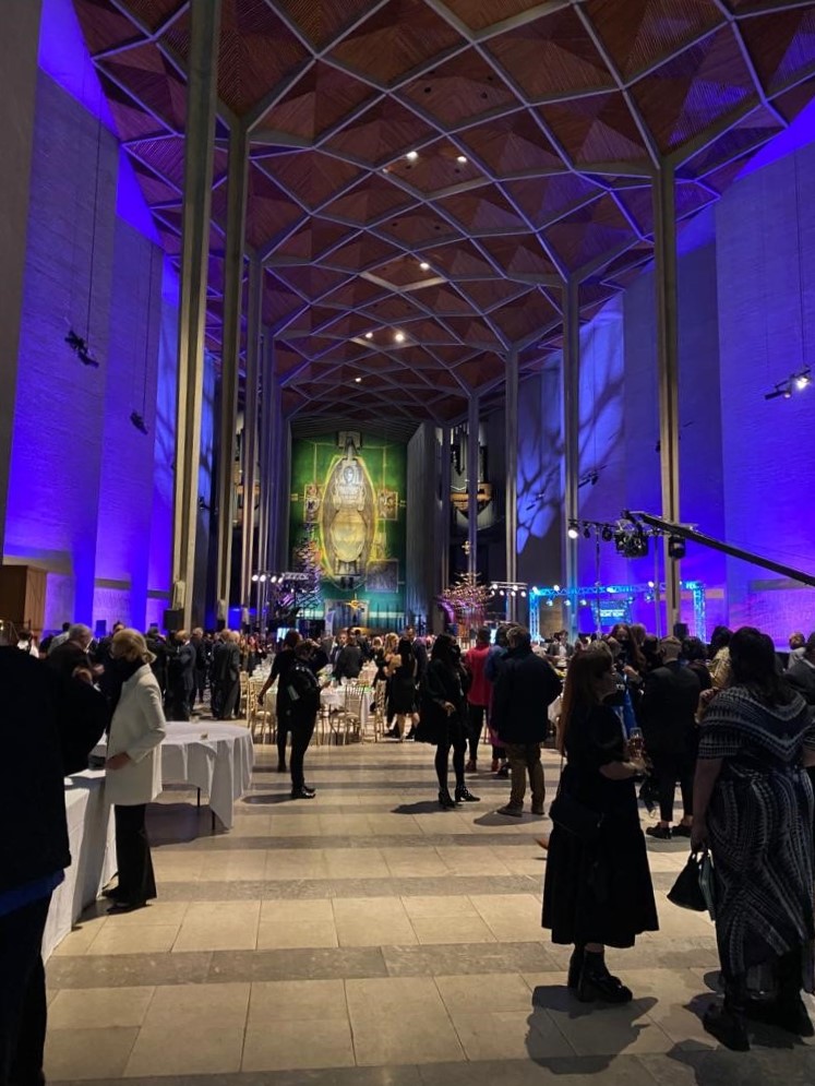 weareidp's tweet image. We were delighted to attend last night’s #TurnerPrize2021 awards ceremony at @CovCathedral . Huge congratulations to the winners #ArrayCollective. It’s great to see Coventry host yet another fantastic event! @The_Herbert @Coventry2021  #UKCityofCulture2021 #weareidp