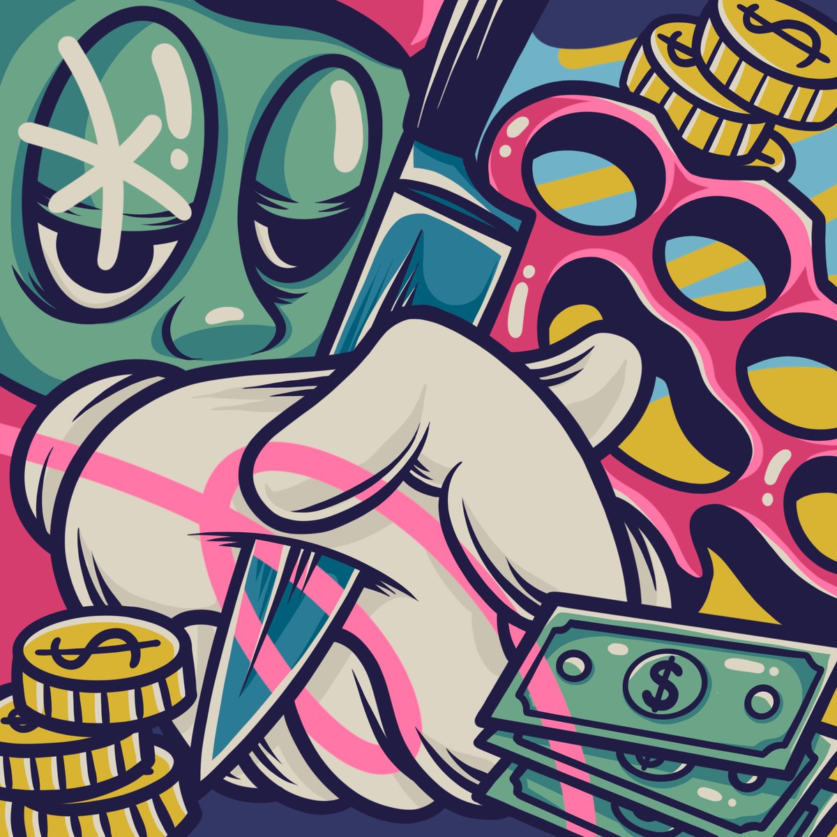folkerID's tweet photo. ⏱️TIME KILLS DEALS⚡️
Now Drop on @objktcom
5/6 edition
1 Xtz ONLY!
Grab it here
https://t.co/d4GJA8BldV
#illustration #digitalart #NFT #NFTs #NFTCommunity #OBJKT #objktcom #foker #tezos #tezoscommunity https://t.co/Xe6aRJjbOP