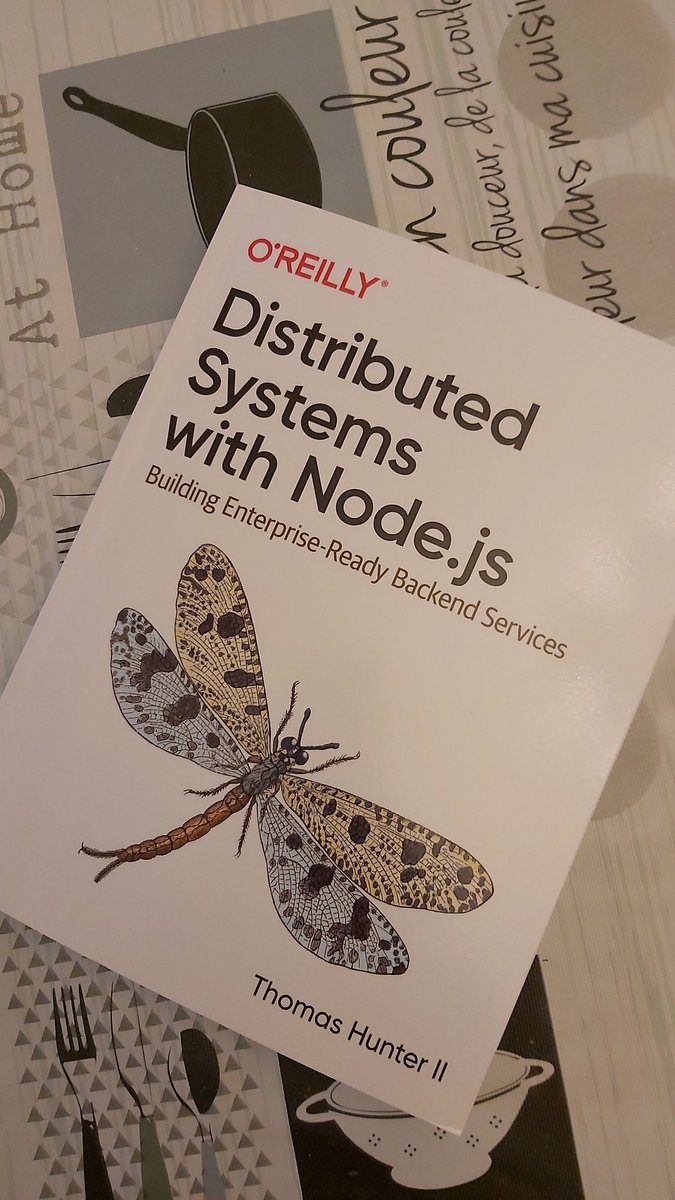 alemagionami's tweet image. I just finished this amazing book by @tlhunter
It has all you need to know to work with microservices and node.
Also, finally, a book with examples written using @fastifyjs !