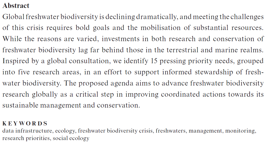 Alliance for Freshwater Life tweet media