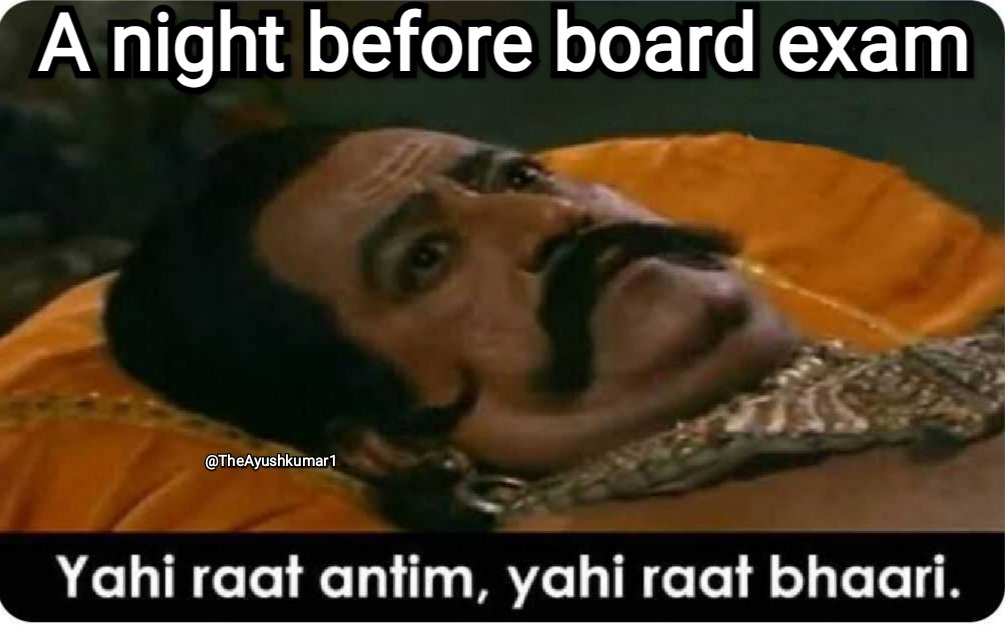 ayush_07kumar's tweet photo. #CBSE 
CBSE × students | Ft. Board exams https://t.co/HVzQwFthFn