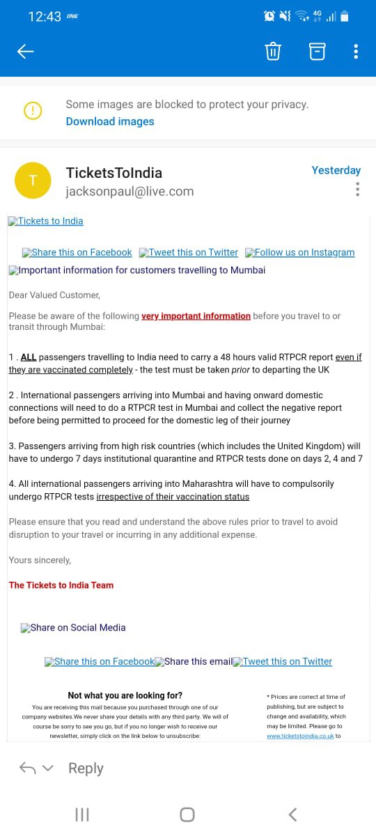 Jessica31652869's tweet photo. @CSMIA_Official please Clarify if Covid test has to be carried out within 48hours or 72hours ? https://t.co/9HfyghiQIF