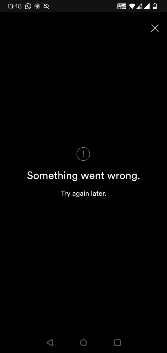 AngrickCapriles's tweet photo. When they say your wrap is ready and something went wrong since yesterday @Spotify @SpotifyNL 🥴😭 https://t.co/cEDD6bdJOH