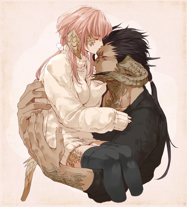 #メンテだしとにかくあなたの絵が好きって思ってくれるひとと出逢うために自分の推しイラストをそっと置いておく
ロスガルとアウラと筋肉と筋肉と体格差がすきです 