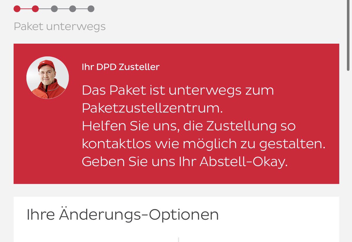 Hallo @dpd_de 👋🏻. Kurze Frage: Wann ist der “nächste Werktag” basieren auf der Mail von Gestern?