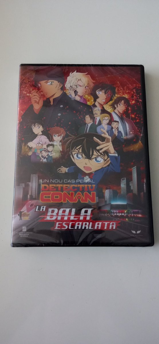 ConanEdogawa3XL's tweet photo. Ja m'ha arribat!!!😍 
Ara a gaudir-ne una altra vegada!
Moltíssimes gràcies @alfapictures per portar-la al català, tot perfecte✌
#DetectiuConan3XL 
#DetectiveConan https://t.co/F9bEaNhA64