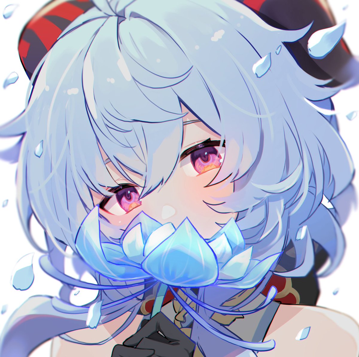 甘雨|かんう(原神) 「お誕生日おめでとう! #甘雨生誕祭2021 #Ganyu 」|k4m@次10月のイラスト