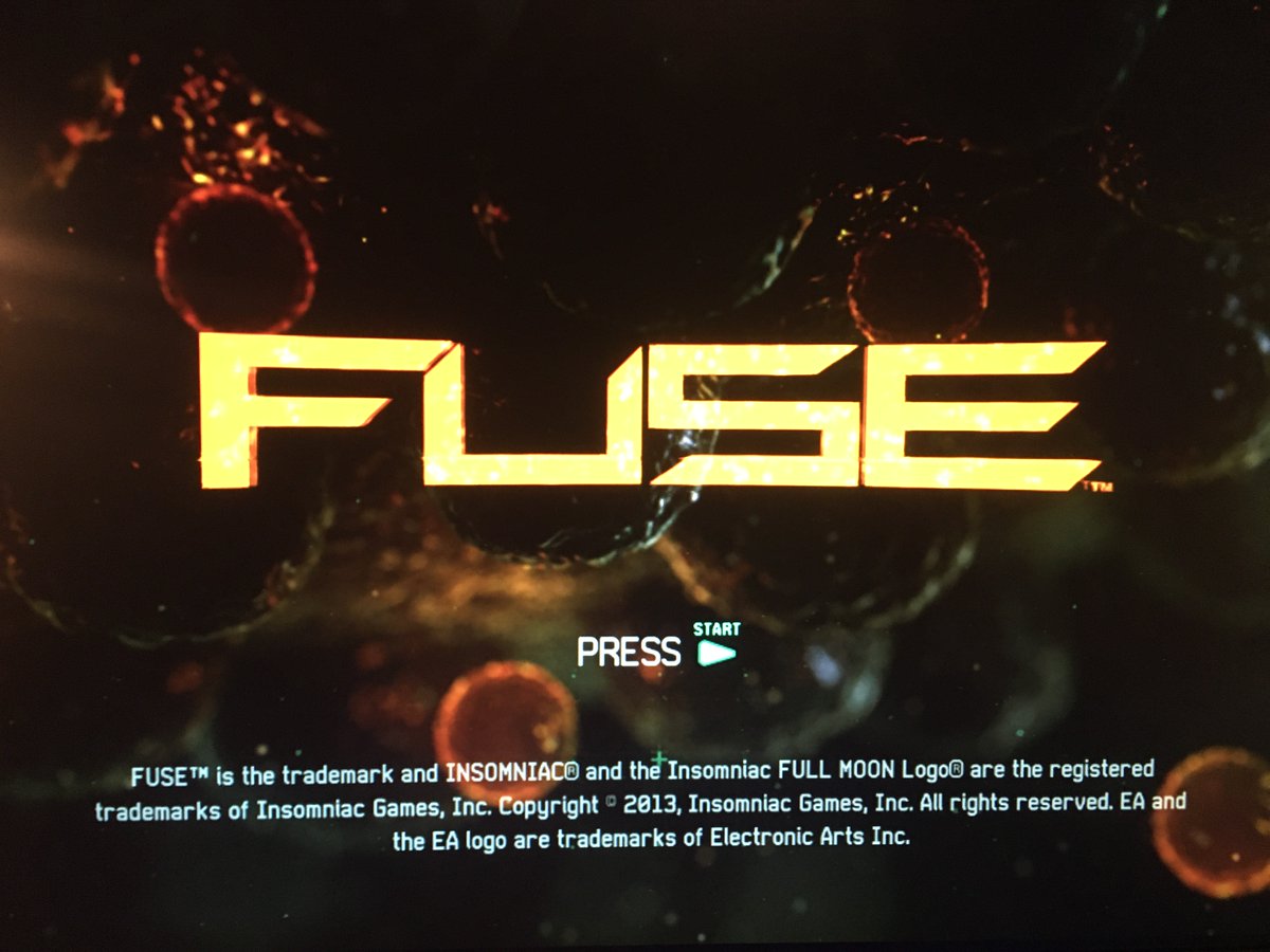PS4Ron's tweet photo. I did play some of this today #PS3 #FUSEgame a lot of people dont like this one, i guess it is #Insomniac most unpopular game. It reminded me a bit of #BinaryDomain so it was not that bad, online servers are shutdown so no online co-op,but the game campaign can be played offline. https://t.co/l83wjhmeN8