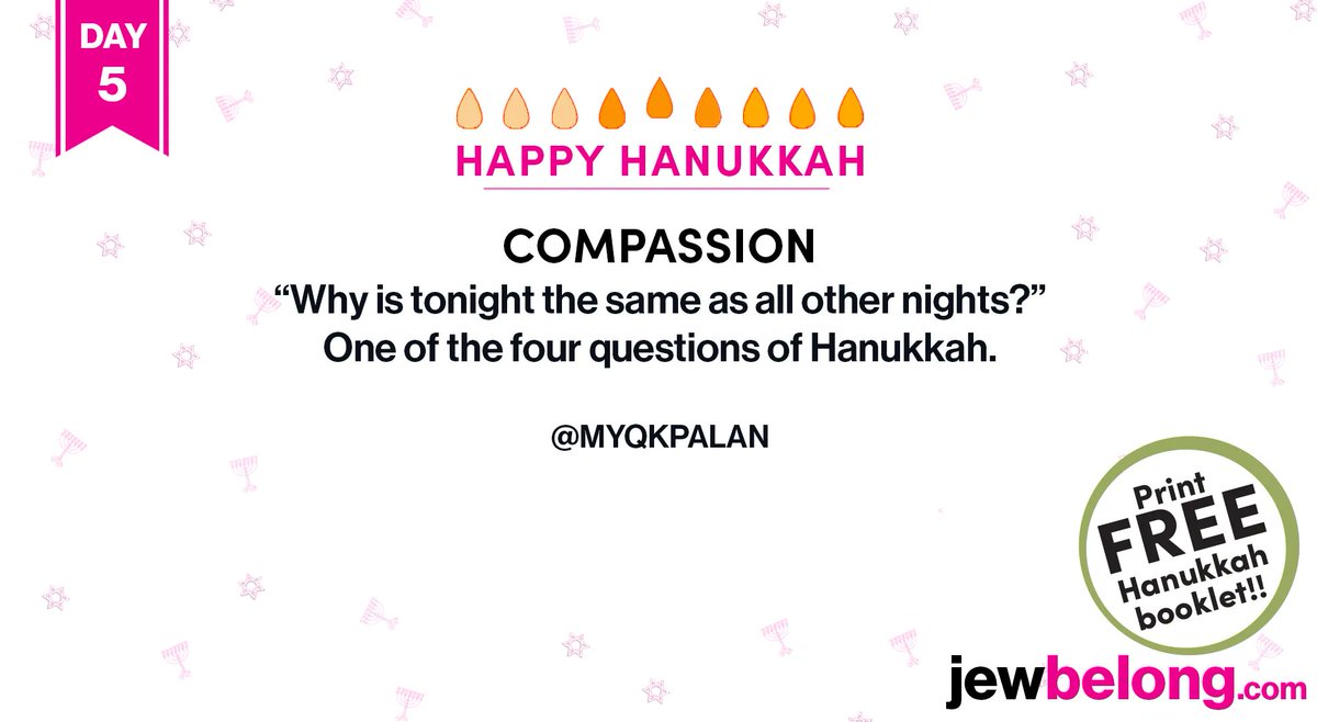 JewBelong’s don’t-miss Hanukkah booklet has two fantastic skits, modern readings, and the traditional blessings. buff.ly/2ZH3d0s 🔯❤️