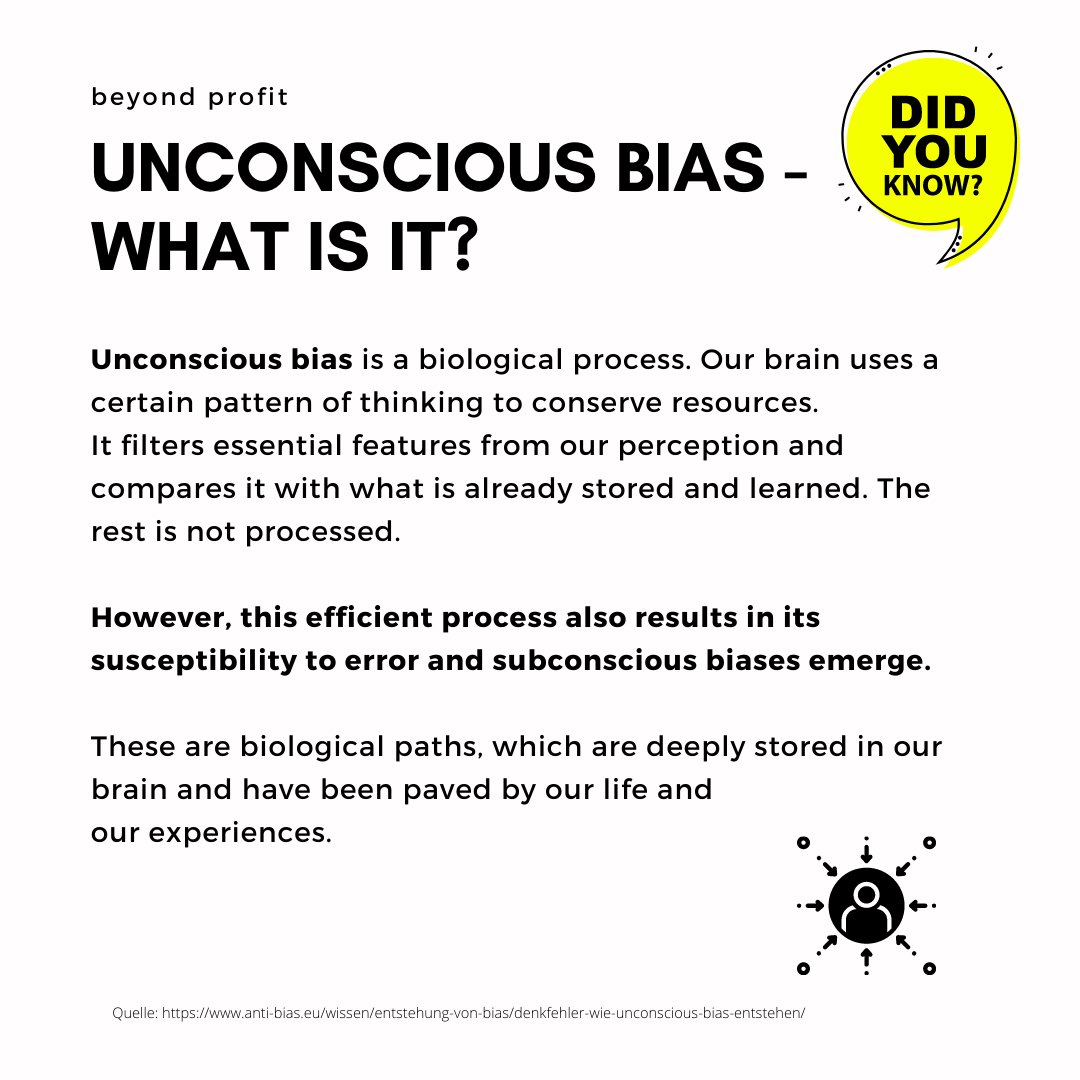 expertsnaut's tweet photo. #DidYouKnow 🔎 Part 1 - Unconscious Bias - was ist das?
++++
Unconscious Bias - what is it?
#expertsnaut #nautitus #itsocialenterprise #beyondprofit #softwarenaut #servicenaut #experts
#ourteamforyou https://t.co/BKS9EccEL7