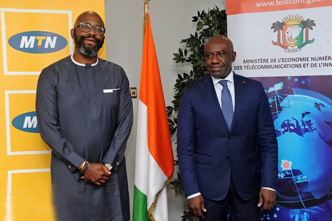 MTNIT_CI's tweet photo. @AdomRogerFelix1 a échangé avec une délégation de @MTNGroup conduite par son PDG @RalphMupita sur les opportunités et stratégies de développement du numérique en #CIV225
#menuti
#innovation
#Gouvci https://t.co/nSJi0zio1G