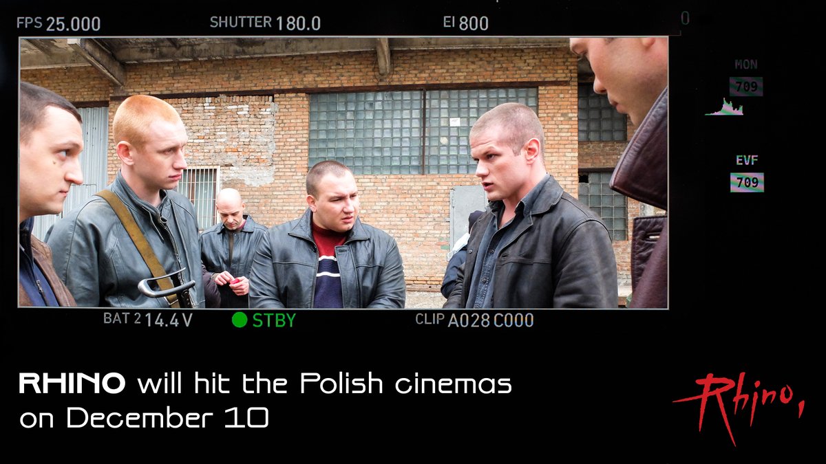 From December 10th Oleh Sentsov's RHINO will be screened in polish cinemas.

Two months after its premiere at the Warsaw International Film Festival.

The distribution is handled by Next Film, which previously screened Krzysztof Zanussi’s and Agnieszka Holland's movies.