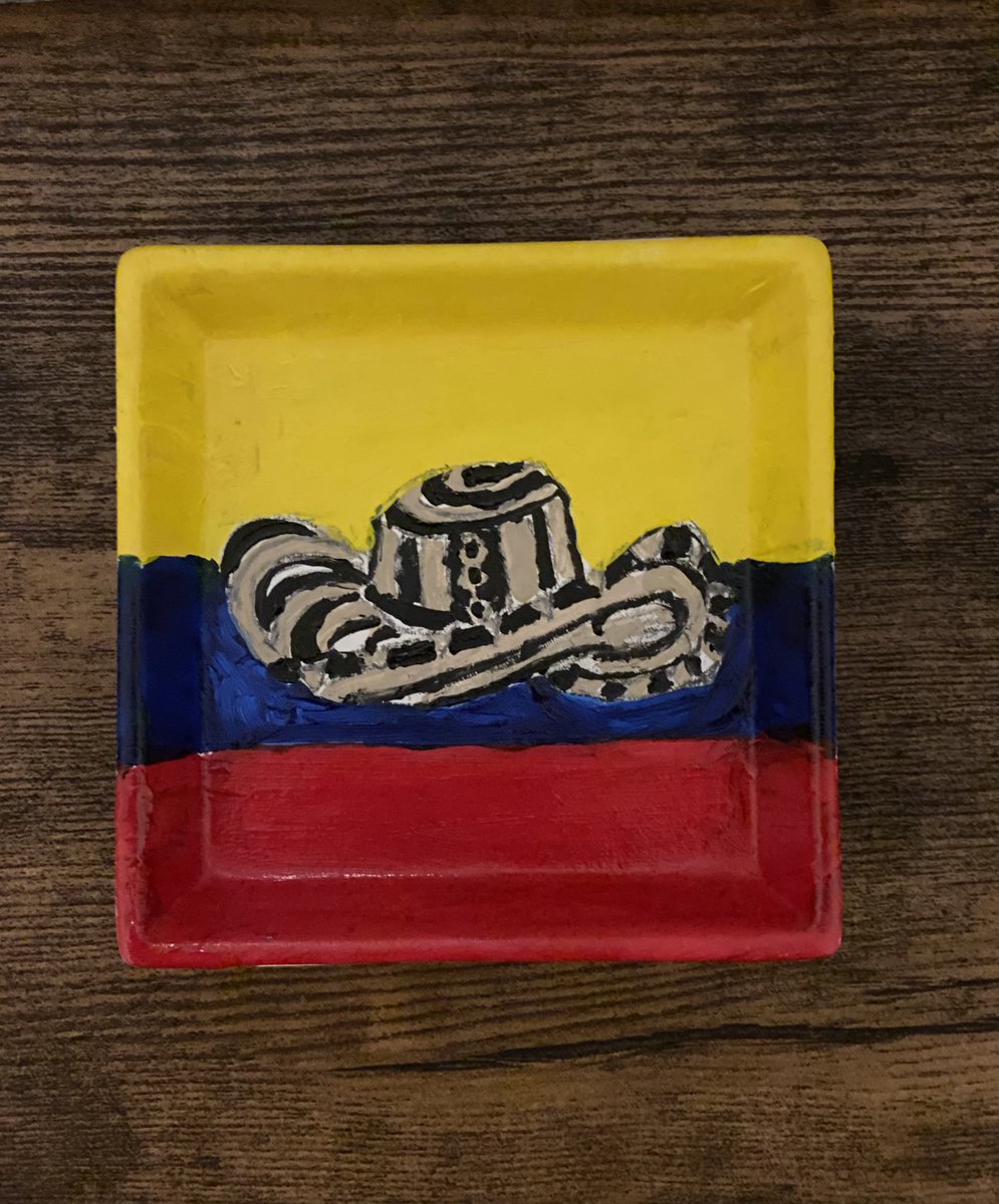 Dr. Arnaldo Díaz (@adiaz_phd) on Twitter photo The Sombrero Vueltiao - Colombia 🇨🇴 #ArtForWellness #painting #Culture 🖌🎨 <a href="/DrBryanLeyva/">Dr. Bryan Leyva</a> <a href="/DrLondonoTobon/">Amalia Londoño Tobón, MD, IMH-E®🇨🇴🇺🇸 She/Ella</a> @fabiandresme <a href="/mzuluagaf/">Maximiliano Zuluaga Forero</a> <a href="/Usuy26783820/">Usuy.Leon</a> <a href="/guevara_espitia/">Camilo Guevara Espitia</a> <a href="/DavidGuarin20/">David Guarin</a> <a href="/Paula_MunozR/">Paula Muñoz Rodríguez</a> <a href="/VgpPr/">Vanessa Gonzalez-Perez, PhD</a> The Sombrero Vueltiao - Colombia 🇨🇴 #ArtForWellness #painting #Culture 🖌🎨 <a href="/DrBryanLeyva/">Dr. Bryan Leyva</a> <a href="/DrLondonoTobon/">Amalia Londoño Tobón, MD, IMH-E®🇨🇴🇺🇸 She/Ella</a> @fabiandresme <a href="/mzuluagaf/">Maximiliano Zuluaga Forero</a> <a href="/Usuy26783820/">Usuy.Leon</a> <a href="/guevara_espitia/">Camilo Guevara Espitia</a> <a href="/DavidGuarin20/">David Guarin</a> <a href="/Paula_MunozR/">Paula Muñoz Rodríguez</a> <a href="/VgpPr/">Vanessa Gonzalez-Perez, PhD</a>